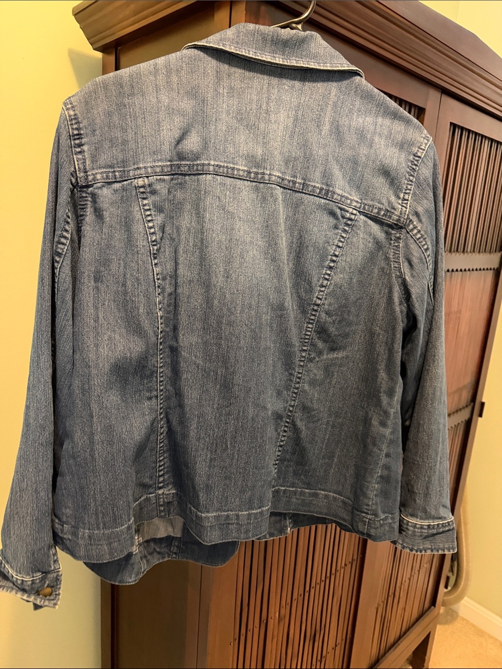 croft & barrow Blue Denim light Jacket - Picture 5 of 5